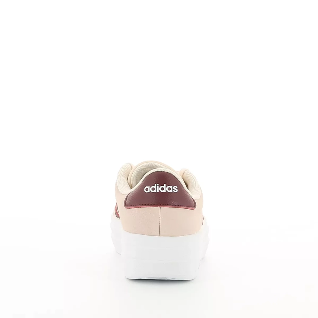 Image (3) de la chaussures Adidas - Baskets Rose en Cuir synthétique