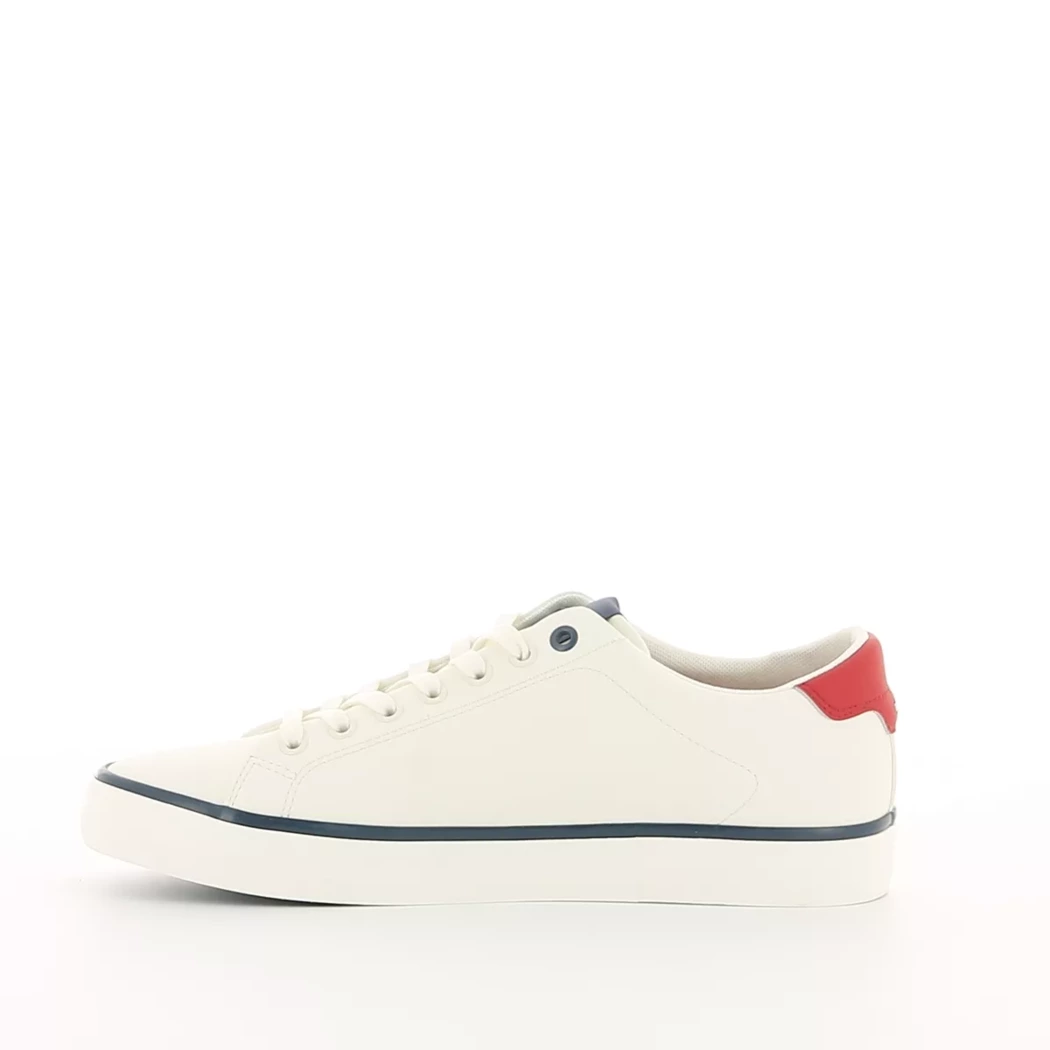 Image (4) de la chaussures Tommy Hilfiger - Baskets Blanc en Cuir synthétique