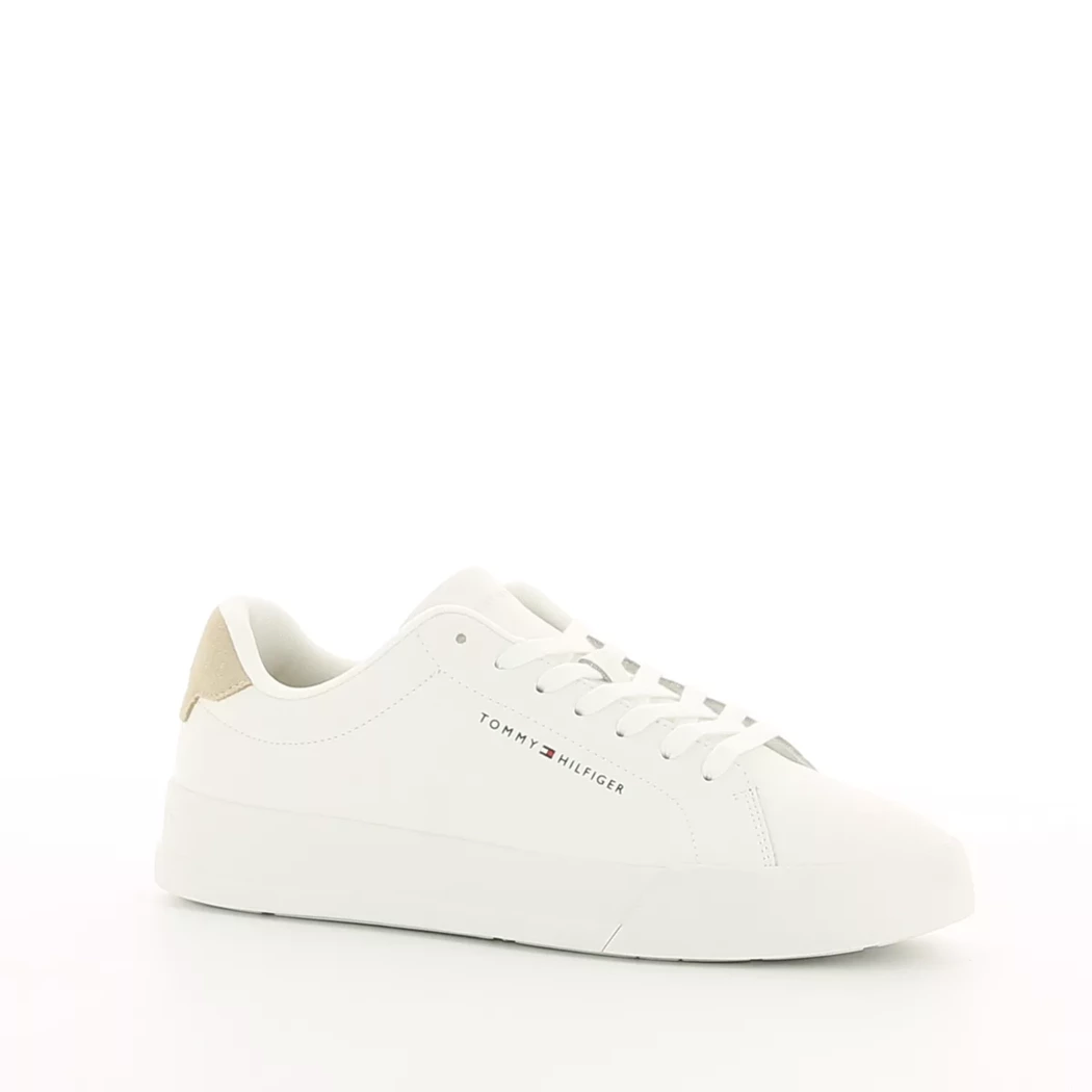 Image (1) de la chaussures Tommy Hilfiger - Baskets Blanc en Cuir