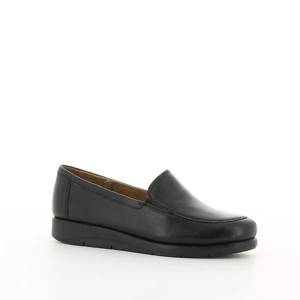 Image (1) de la chaussures Caprice - Mocassins Noir en Cuir