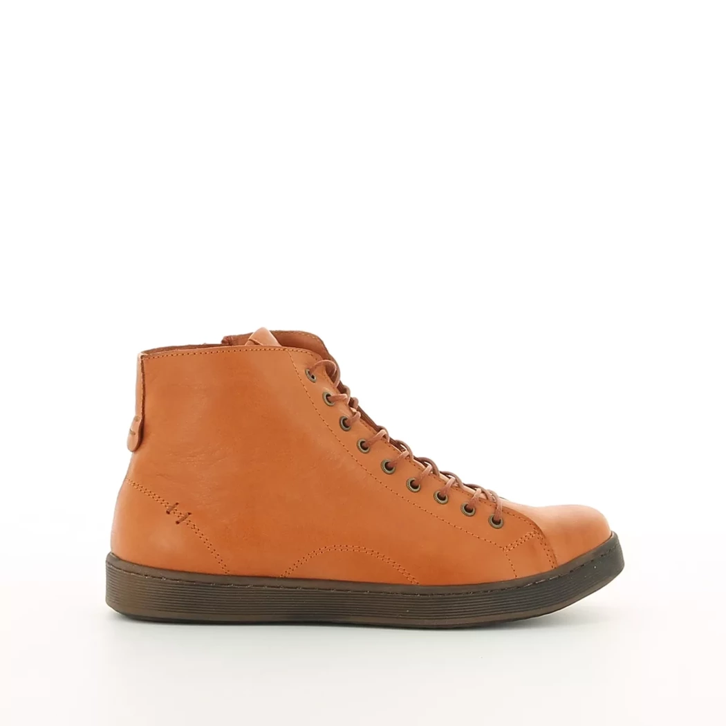 Image (2) de la chaussures Andrea Conti - Bottines Orange en Cuir