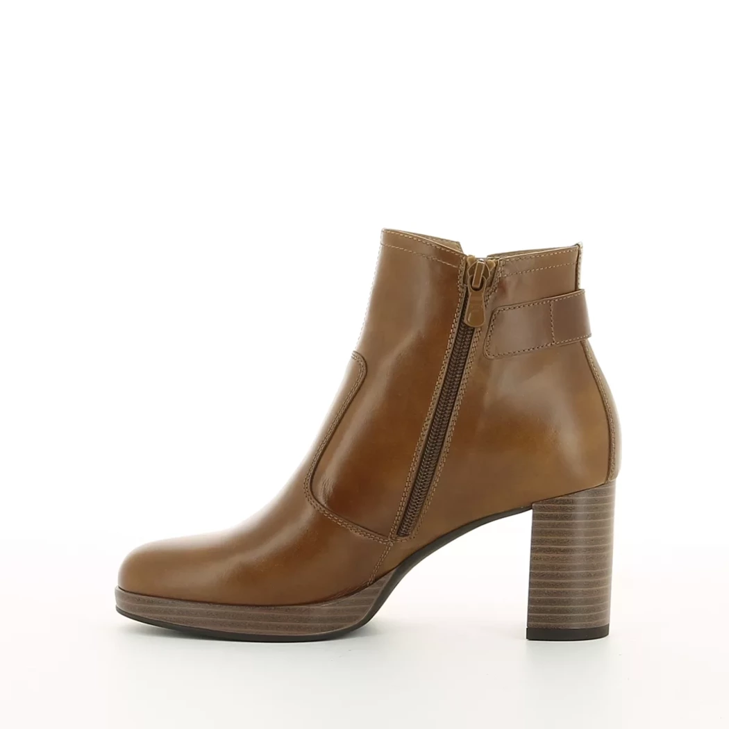 Image (4) de la chaussures Nero Giardini - Boots Cuir naturel / Cognac en Cuir