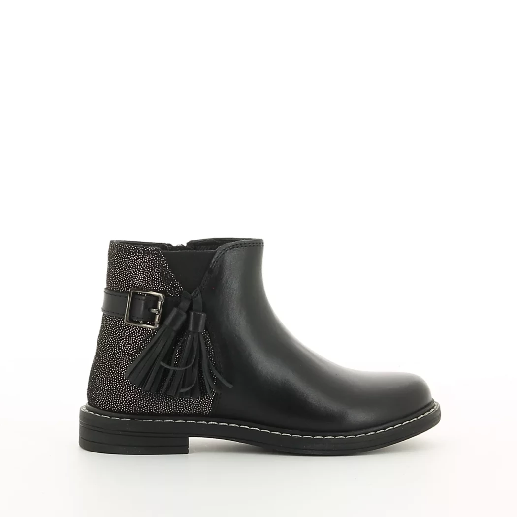 Image (2) de la chaussures Les fees de Bengale - Boots Noir en Cuir