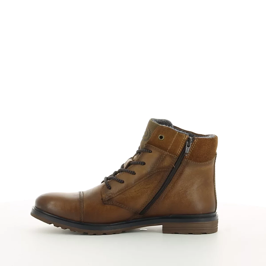 Image (4) de la chaussures Bugatti - Bottines Cuir naturel / Cognac en Cuir